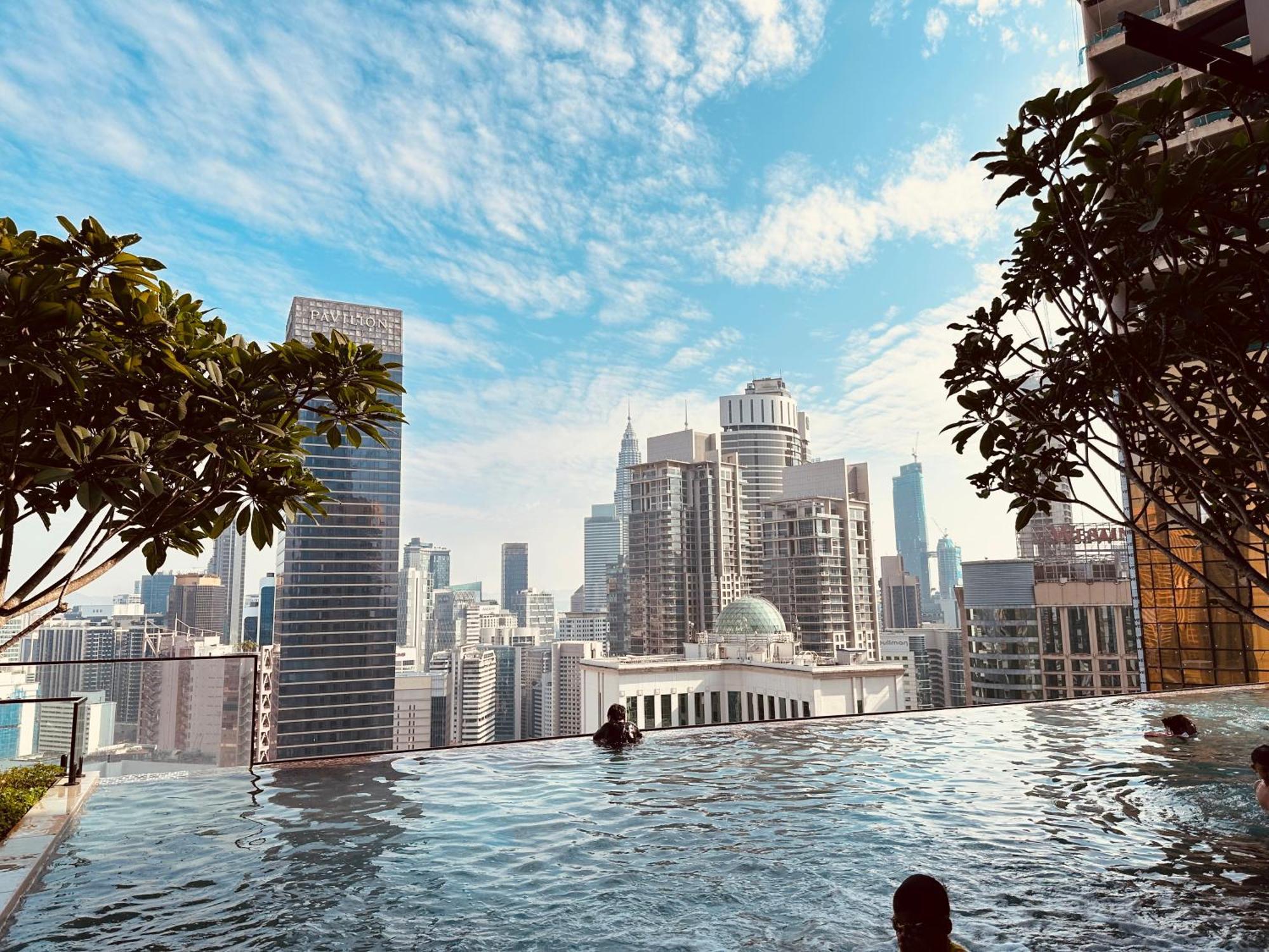 Ferienwohnung Axon Infinity Pool Kl Kuala Lumpur Exterior foto